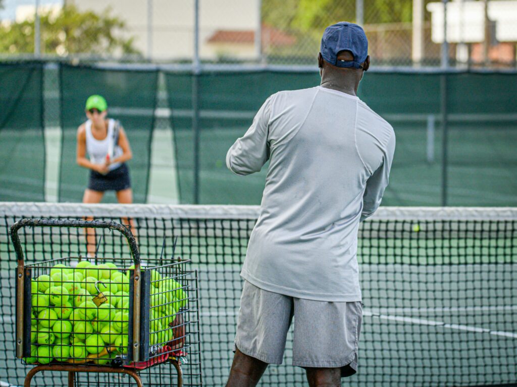 Treino de Padel depois de reserva na Tieplayer